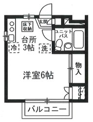 代田橋駅 徒歩6分 1階の物件間取画像